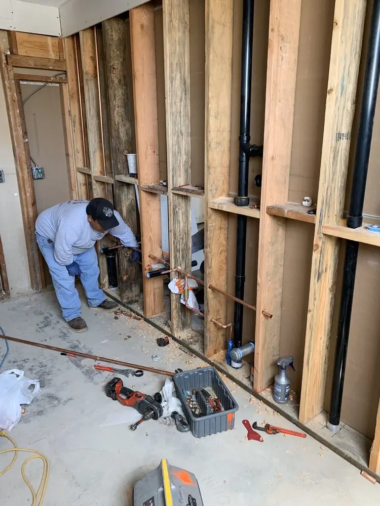 Commercial rough-in plumbing for Commercial Plumbing in Hopewell